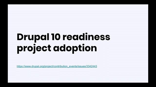 Lessons learned from helping port the top contrib projects to Drupal 10 смотреть онлайн