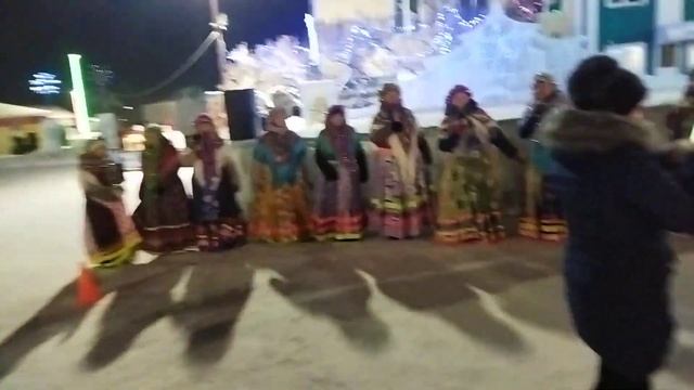 Ансамбль "Задоринка" в Богатых Сабах "новогодние гуляния" смотреть онлайн