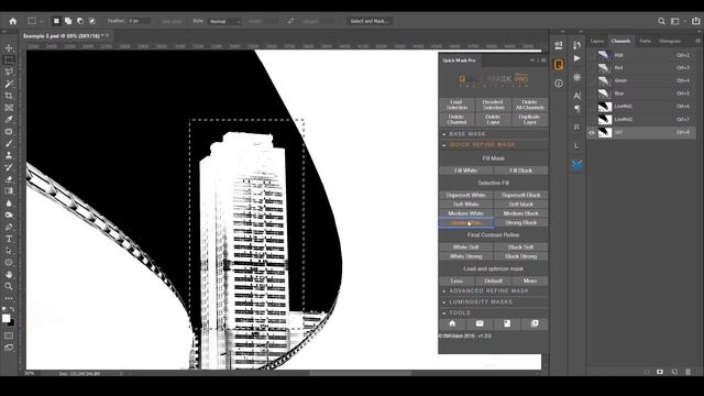 Intro to the Quick Mask Pro Panel смотреть онлайн