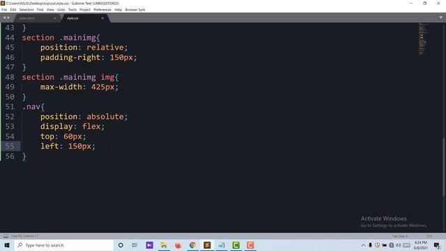 How To Create Animated Website Design Using HTML And CSS Step By Step Tutorial 2021 смотреть онлайн