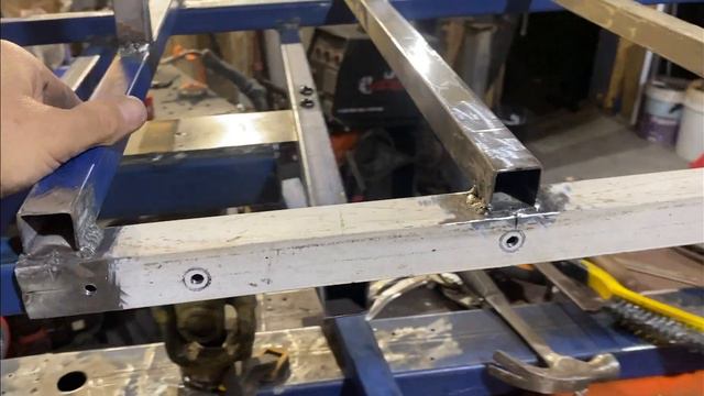 DIY 3DOF Motion Simulator Platform Top Frame Build Pt 4