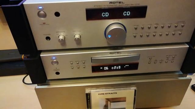 Rotel RA-1070 + RCD-1072 смотреть онлайн