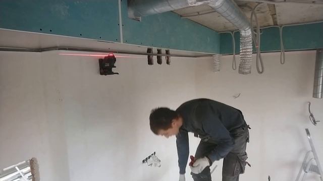 Монтаж гипсокартонного потолка на кухне смотреть онлайн