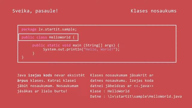 start(it) 3. nodarbība - Ievads programmēšanas valodā (Oskars Lūsis) смотреть онлайн