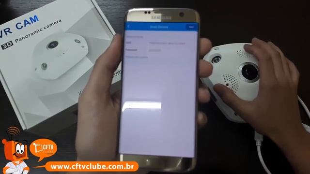 Como configurar câmera 360 olho de peixe IP VR Cam смотреть онлайн