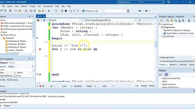 Arrays – Displaying 2D and 1D arrays in a Grid format смотреть онлайн