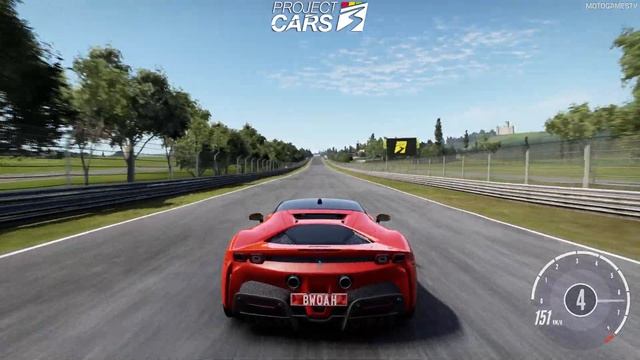 Horizon 5 vs Motorsport vs Project CARS 3 vs The Crew Motorfest - Ferrari SF90 Sound Comparison смотреть онлайн