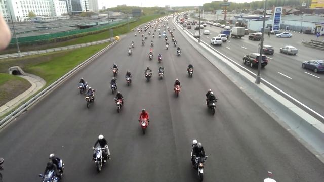 Приветствую мотоклуб "Ночные Волки" с открытием сезона! смотреть онлайн