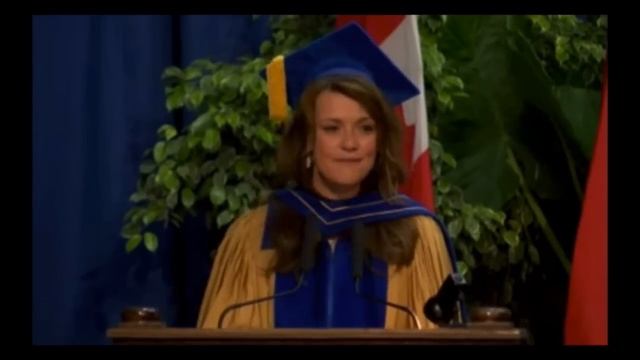 Doctor Amanda Tapping convocation speech @University of Windsor 12.06.14 смотреть онлайн