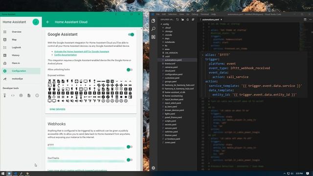 How to integrate Google Assistant with Home Assistant Cloud смотреть онлайн