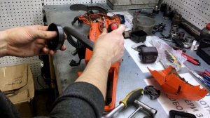 Диагностика бензопилы Husqvarna 137/142. Полная разборка Хускварны