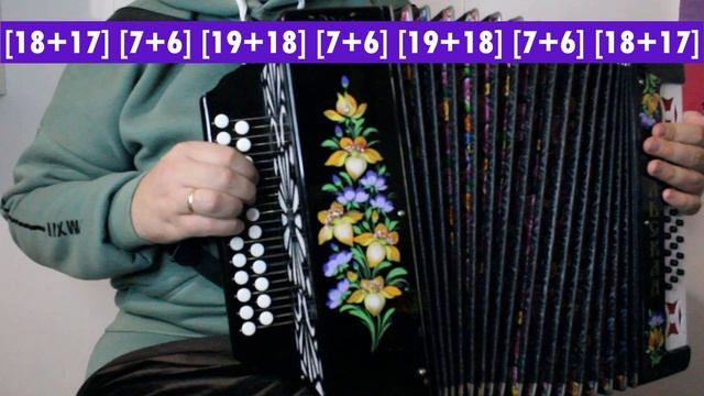 ПОДГОРНАЯ || РАЗБОР НА ГАРМОНИ || НИКОЛАЙ ГОЛОВИНОВ || СЕМЕЙНАЯ МАСТЕРСКАЯ "ВЕКША" смотреть онлайн