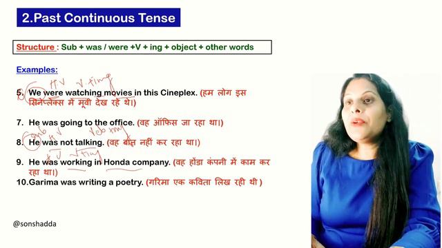PastTense in Hindi | Past Simple ,Past Continuous , Past Perfect , Perfect Continuous смотреть онлайн