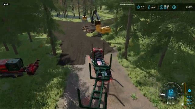 FS22?Umbreon Valley #02 ? Pure Logging - Loading Ship ! смотреть онлайн