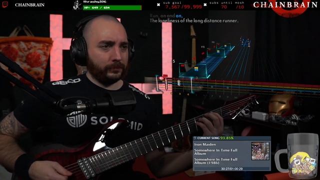 (WHOLE ALBUM PLAY) Iro̲n̲ Maiden - Somew̲he̲re̲ in tim̲e̲ (Rocksmith CDLC) смотреть онлайн