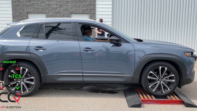 Mazda CX-50 roller and slip test: Mi-Drive Off-Road to the rescue! смотреть онлайн