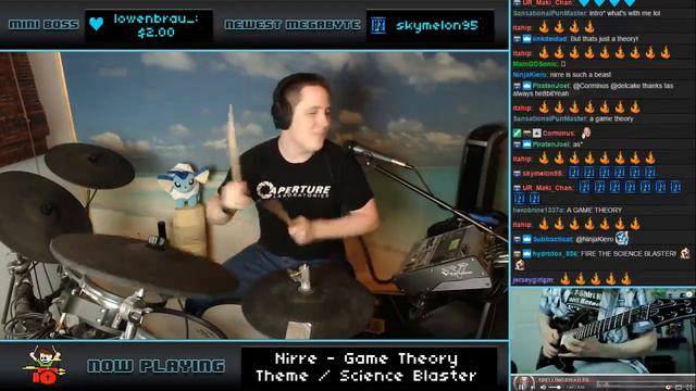 Nirre - Game Theory Theme (Drum Cover) -- The8BitDrummer смотреть онлайн