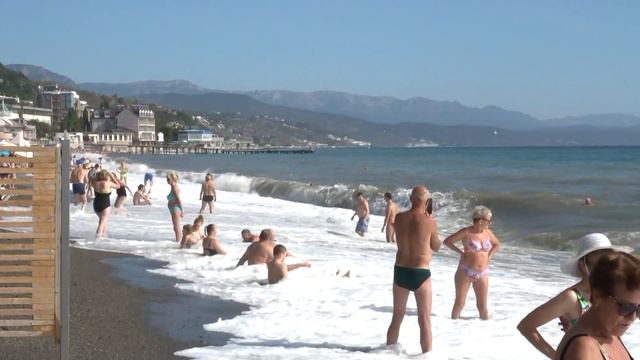 Alushta Beach Crimea September 2020 Алушта Крым смотреть онлайн