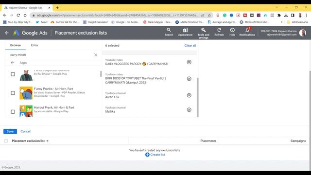 Google Ads | What is the Placement Exclusion in Google Ads | Hindi 2023 смотреть онлайн