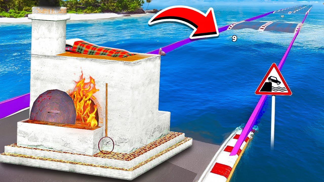 СМОЖЕТ ЛИ ПЕЧКА ЕМЕЛИ ПРОЕХАТЬ ГЛУБОКУЮ ЯМУ С ВОДОЙ ГТА 5 МОДЫ МУРКА смотреть онлайн