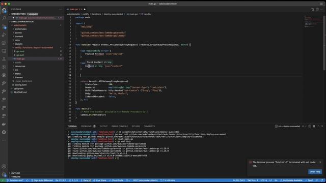 How to Write a Netlify Post-Deploy Function in Golang смотреть онлайн
