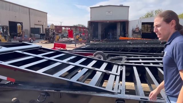 How Heavy Haul Trailers Are Made! BTW, I Ordered One!