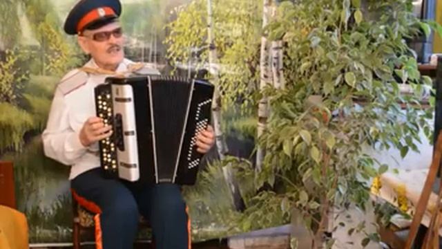 Играй баян.Стихи музыка и исполнение Алексея Протасова.Песня=На берегу Дона. смотреть онлайн