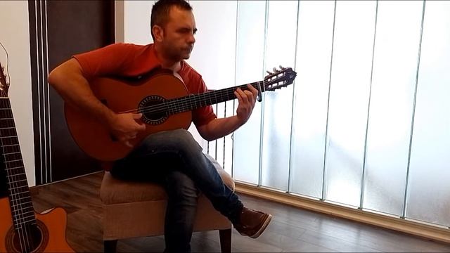 Alhambra 5 FP OP Piñana Flamenco Negra Guitar ?? ? смотреть онлайн