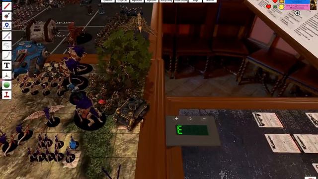 [18+]Типо батреп В Tabletop Simulator Хаос VS тераниды Часть 2 смотреть онлайн