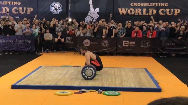 Dimitry Klokov 210 Pause Snatch FAIL. Дмитрий Клоков 210 рывок с паузой (почти) смотреть онлайн