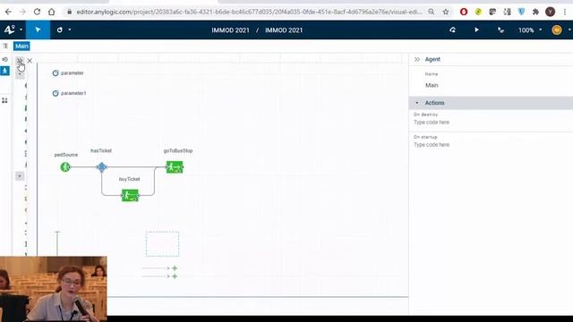 Мастер-класс по AnyLogic 9 на ИММОД-2021 смотреть онлайн