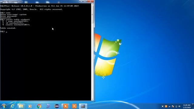 Oracle 10g Create table and insert values in table In 2 mintes.. смотреть онлайн
