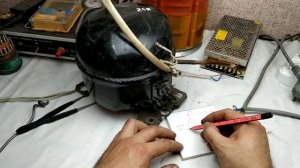 Очень просто! Как подключить компрессор холодильника в сеть 220