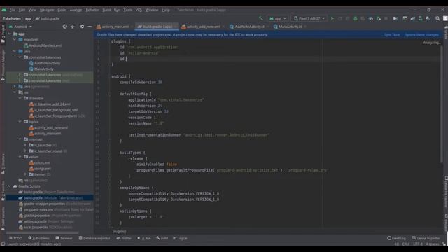 #2 Notes Taking App using Room Database | Adding Dependencies | Introduction to google codelabs смотреть онлайн