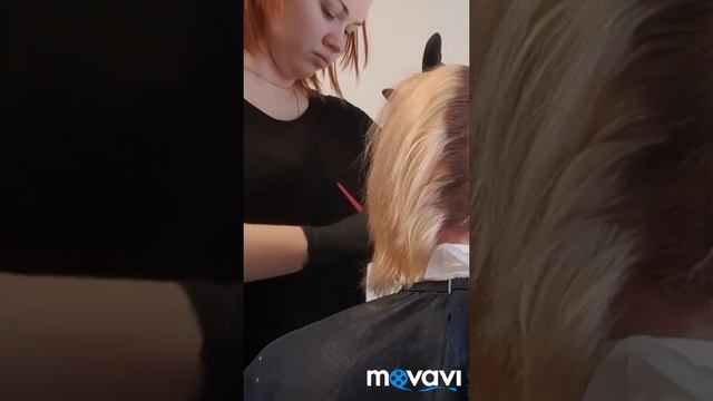 Коррекция отросших корней в технике Dim-Out. Укороченный вариант для инстаграм. смотреть онлайн