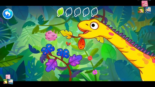 Dinosaurs Children's games for children from 3 to 5 year | Amaya Kids | Android gameplay Mobile ap смотреть онлайн