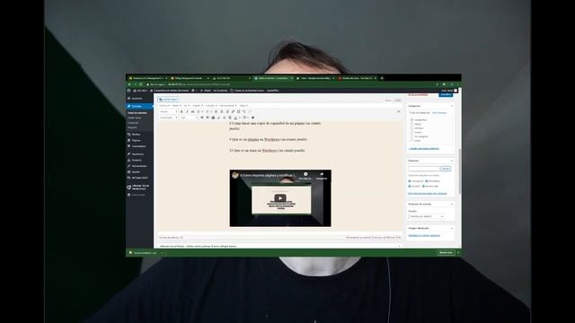 Tutorial de Wordpress 6 de 21 . Como poner un video en mi pagina смотреть онлайн
