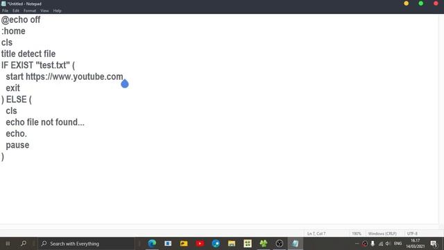 Detect If A File And Folder Exist With a Batch File смотреть онлайн