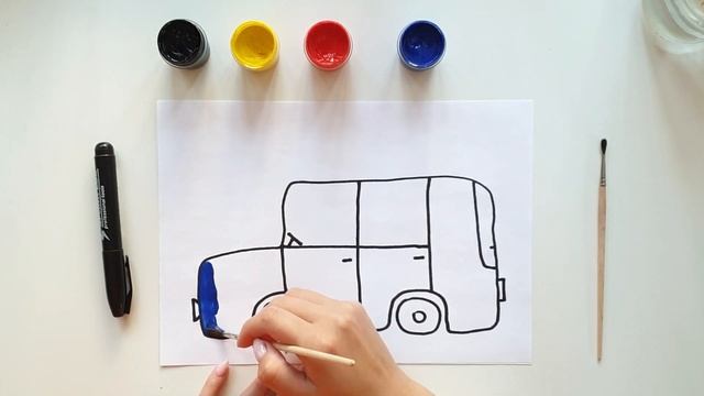 Как нарисовать машину? How to draw a car? смотреть онлайн