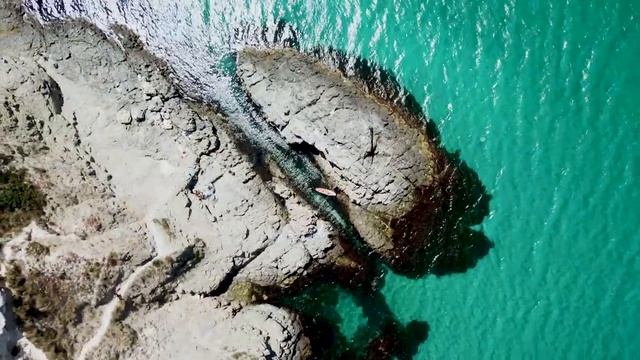 Скала Крокодил, пляж Баунти - Фиолент. Севастополь смотреть онлайн