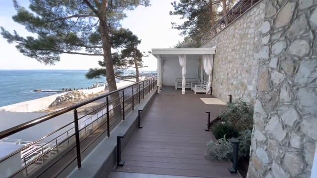 Двухкомнатные апартаменты на берегу моря в приморском парке. ЖК Лето. Ялта. смотреть онлайн