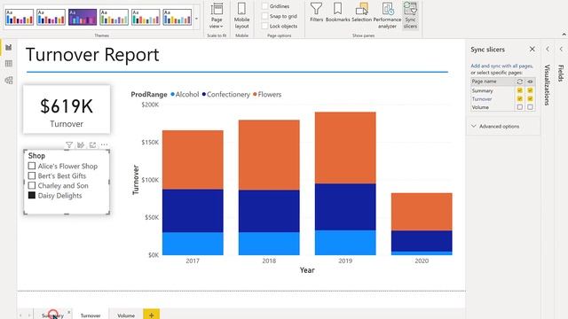 Power BI - Sync Slicers смотреть онлайн