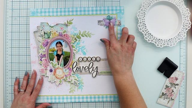 Process Video: Hello Lovely Layout | Simple Stories | Simple Vintage Life in Bloom смотреть онлайн