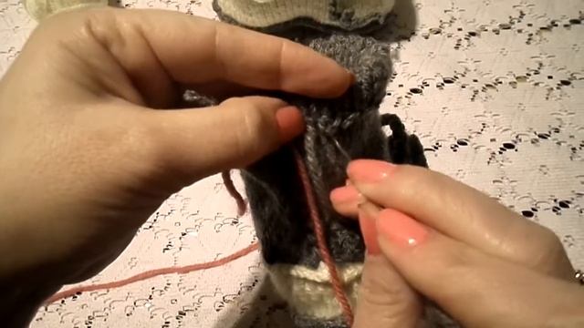 Детские пинетки спицами Урок 5 (https://youtu.be/ertwuhQj4q0-ссылка как красиво обвязать пинетки. смотреть онлайн