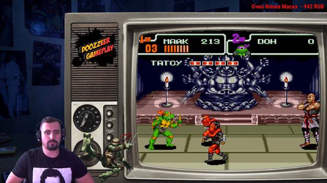Teenage Mutant Ninja Turtles: The Hyperstone Heist | Игра 90-х | Вечерний Стрим | Stream | SEGA смотреть онлайн