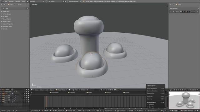 Ambient Occlusion (Blender Render) смотреть онлайн