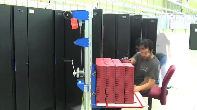Installation of an IBM TS3500 tape lIbrary at CSCS смотреть онлайн