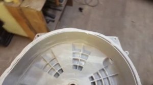 Замена подшипников в стиральной машине AEG.