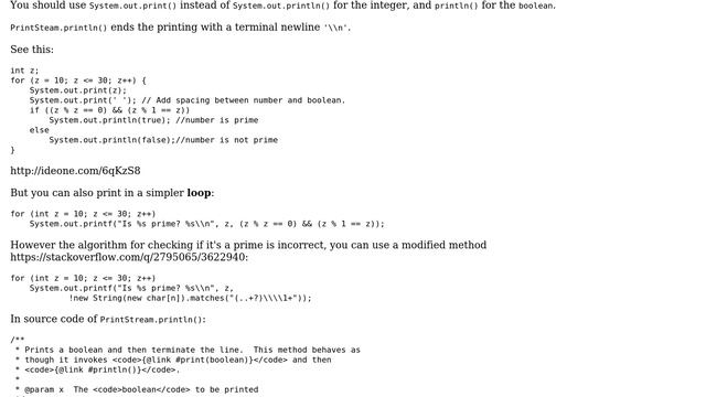 How to vertically align the output in Java using boolean? (2 Solutions!!) смотреть онлайн