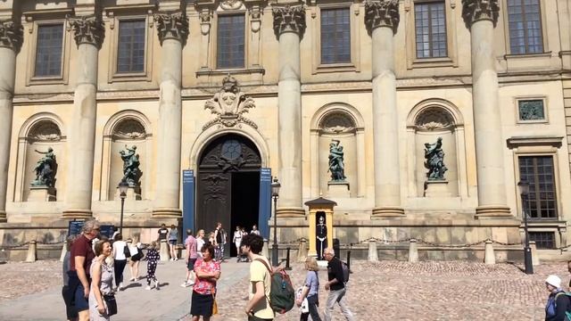 Стокгольм. Площадь, Королевский Дворец смотреть онлайн